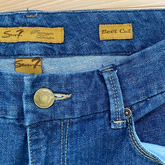 Seven7 Boot Cut Jeans - Picture 4 of 5